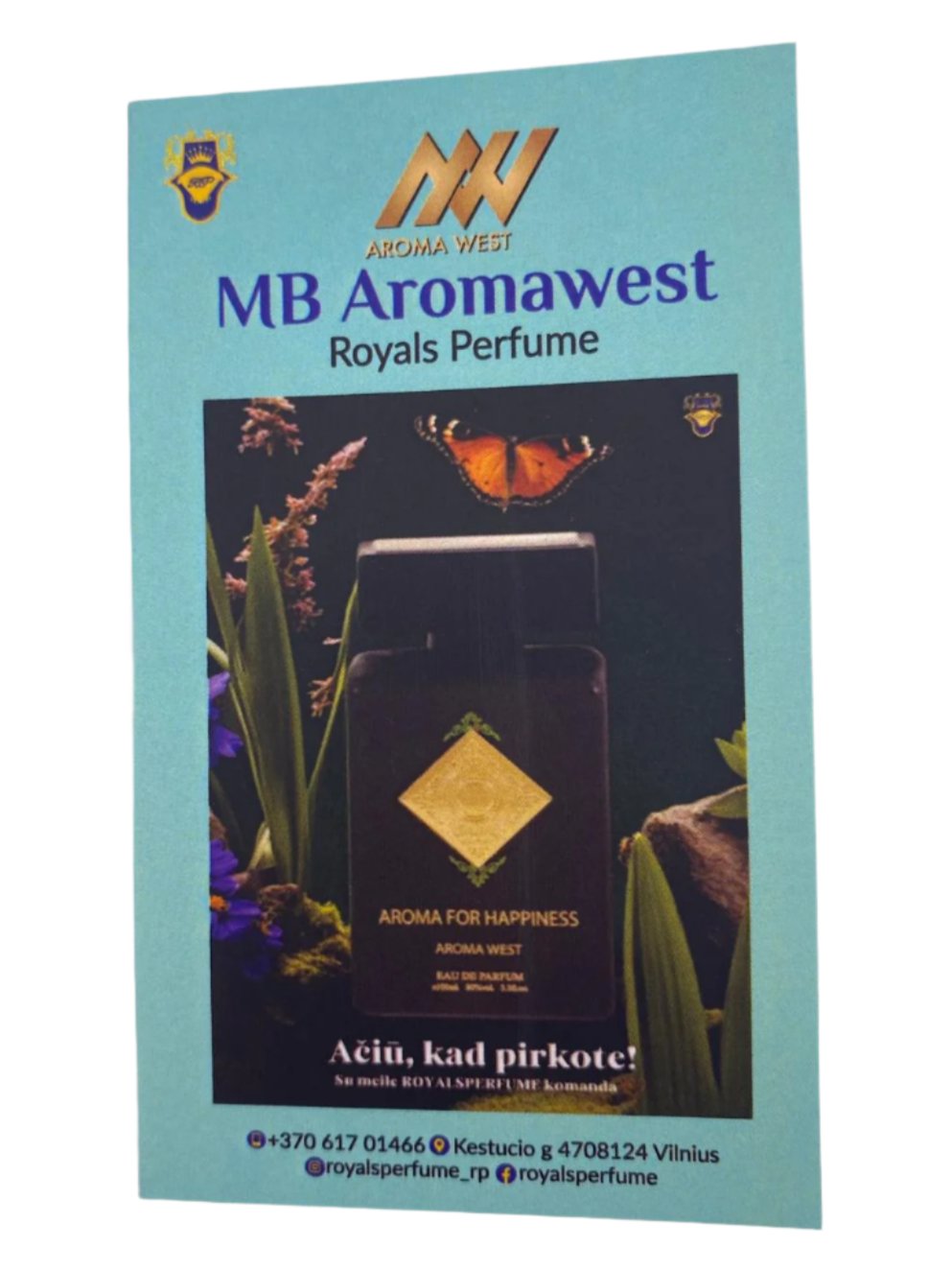Аромат для счастья от Aroma West EDP