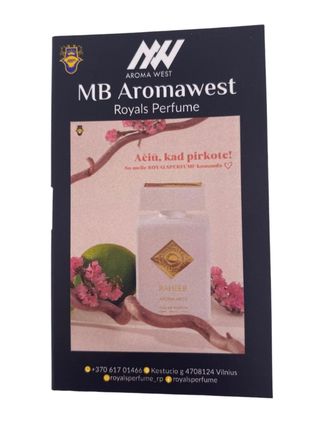 Raheeb by Aroma West EDP