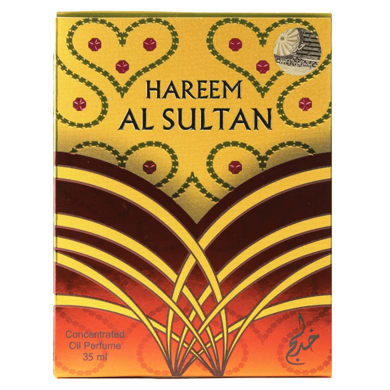 Khadlaj Hareem Al Sultan huile d'or parfum pour femme 35ml - Royalsperfume Khadlaj Perfume