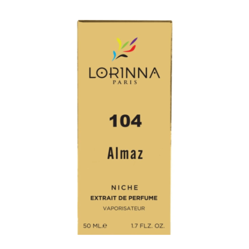 Lorinna Almaz Extrait De Parfum pour homme 50ml - Royalsperfume Gloria Kozmetic Parfum