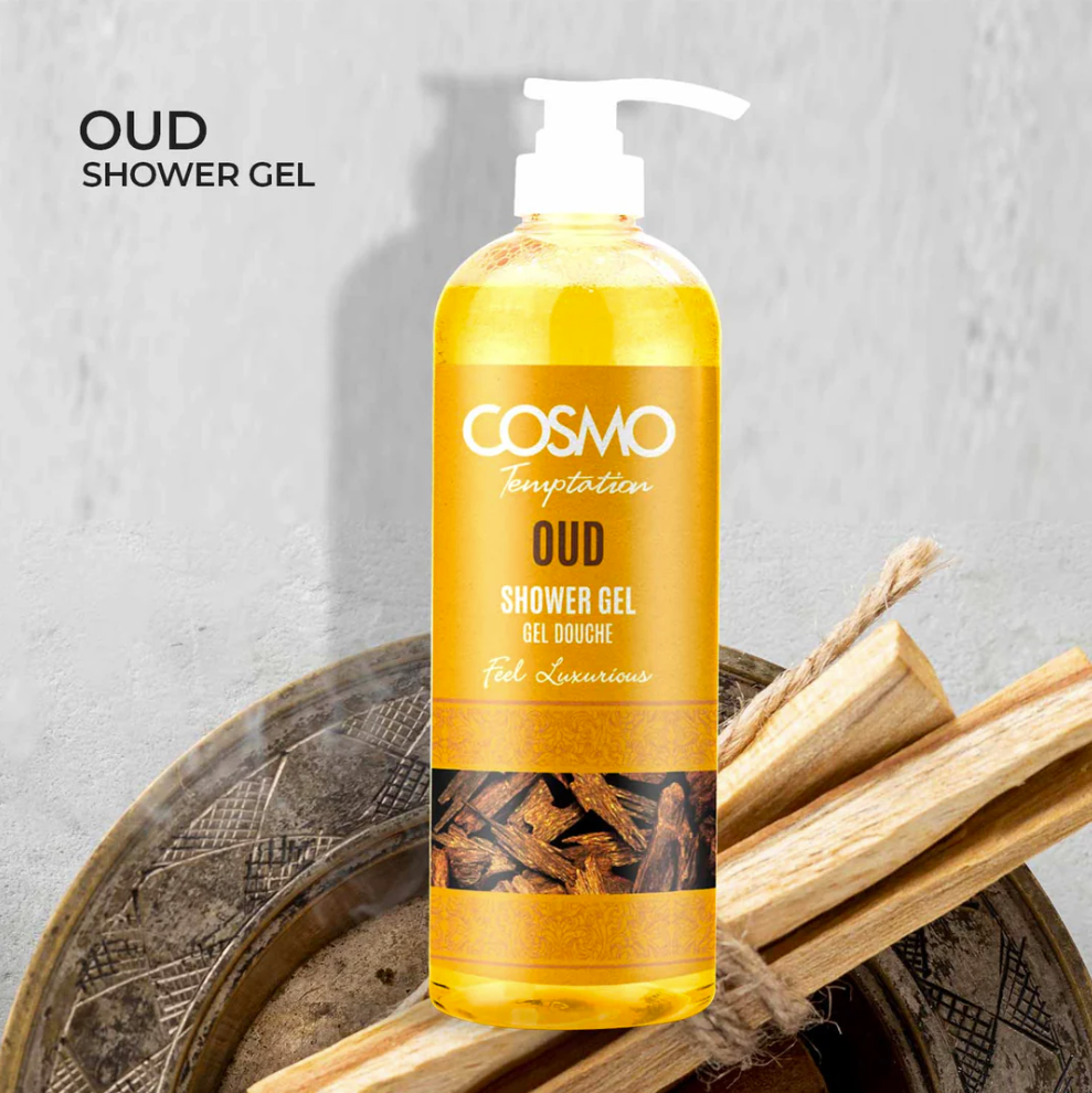 Gel douche Temptation Oud de Cosmo 1000 ml