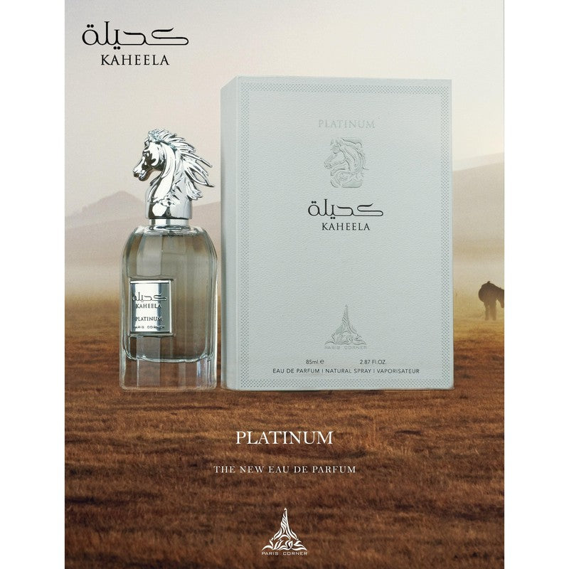 Paris Corner Kaheela Platinum eau de parfum pour homme 85ml - Royalsperfume Paris Corner Perfume