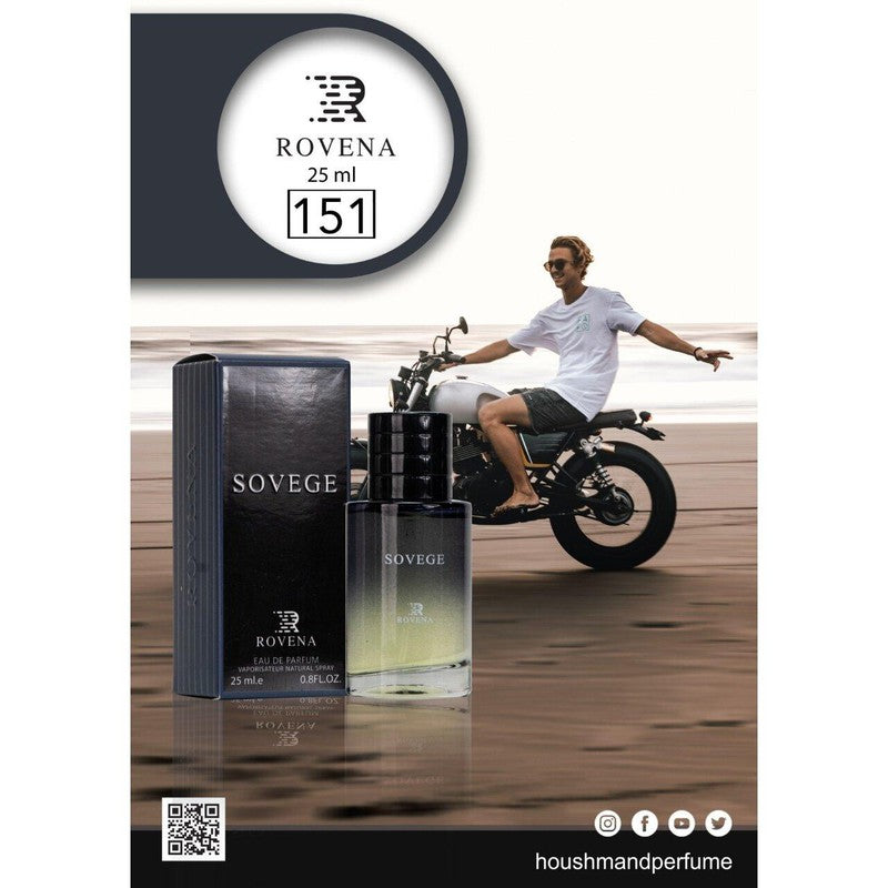 Rovena Sovege eau parfumée pour homme 25ml - Royalsperfume Rovena